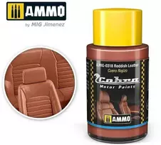 AMMO by MIG Jimenez AMMO MIG Cobra Motor dažai Reddish Leather, 30 ml (0318)