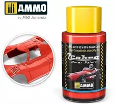 AMMO by MIG Jimenez AMMO MIG Cobra Motor dažai Rosso Corsa 30 ml (0312) 50–60-ųjų
