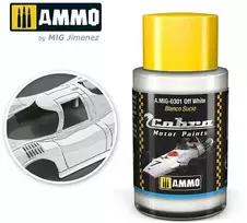 AMMO by MIG Jimenez AMMO MIG Cobra Motor Off Baltas matiniai dažai 30 ml (0301)