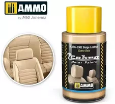 AMMO by MIG Jimenez AMMO MIG Cobra Motor automobilių dažai rusvai gelsvas Leather 30 ml (0302)