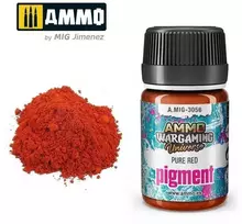 AMMO by MIG Jimenez AMMO MIG pigmentas Pure Raudona 35 ml – gryna raudona modeliavimui 3056