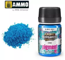 AMMO by MIG Jimenez AMMO MIG Pigmentas Cyan 35 ml – figūrėlėms ir dioramoms