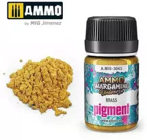 AMMO by MIG Jimenez AMMO MIG Žalvario pigmentas (Brass) 35 ml, 3043 – figūrėlėms ir dioramoms