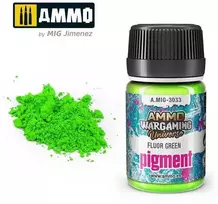 AMMO by MIG Jimenez AMMO MIG Fluorescencinis žalias pigmentas 35 ml (3033)