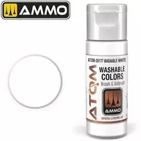 AMMO by MIG Jimenez AMMO by MIG ATOM akriliniai dažai nuplaunama balta 20 ml (20177)