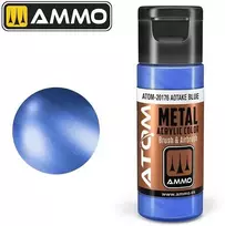 AMMO by MIG Jimenez AMMO MIG ATOM akriliniai dažai Metallic Aotake Mėlyna, 20 ml (20176)