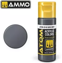 AMMO by MIG Jimenez AMMO MIG ATOM akriliniai dažai tamsiai pilka 20 ml (20146)