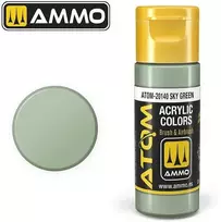 AMMO by MIG Jimenez AMMO MIG ATOM akriliniai dažai Sky Žalias 20 ml (20140)