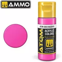 AMMO by MIG Jimenez AMMO MIG ATOM akriliniai dažai Magenta, 20 ml (20033)