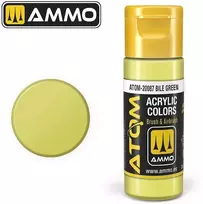 AMMO by MIG Jimenez AMMO MIG ATOM akriliniai dažai Bile Žalias 20 ml (20087)