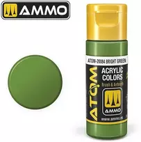 AMMO by MIG Jimenez AMMO MIG ATOM akriliniai dažai ryškiai žalia, 20 ml (20084)