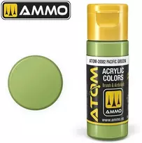 AMMO by MIG Jimenez AMMO MIG ATOM akriliniai dažai Pacific Žalias 20 ml (20082)