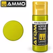 AMMO by MIG Jimenez AMMO MIG ATOM akriliniai dažai – pistacijų žalia, 20 ml (20088)