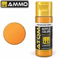 AMMO by MIG Jimenez AMMO MIG ATOM akriliniai dažai ryškiai oranžinė 20 ml (20026)