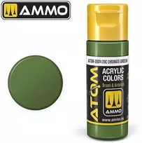 AMMO by MIG Jimenez AMMO MIG ATOM akriliniai dažai Zinc Chromate Žalias 20 ml (20074)