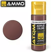 AMMO by MIG Jimenez AMMO MIG ATOM akriliniai dažai Kavos ruda 20 ml (20060)