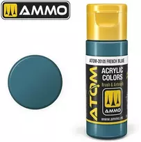 AMMO by MIG Jimenez AMMO MIG ATOM akriliniai dažai French Mėlyna 20 ml (20105)