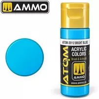 AMMO by MIG Jimenez AMMO MIG ATOM akriliniai dažai ryškiai mėlyni 20 ml (20112)