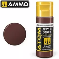 AMMO by MIG Jimenez AMMO MIG ATOM akriliniai dažai Schokobraun RAL 8017, 20 ml (20062)