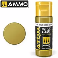 AMMO by MIG Jimenez AMMO MIG ATOM akriliniai dažai Cinko chromato geltona 20 ml (20013)