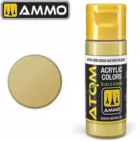 AMMO by MIG Jimenez AMMO MIG ATOM akriliniai dažai German Sand rusvai gelsvas RAL 8031, 20 ml (20006)