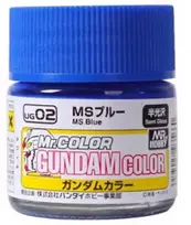 Mr Hobby Mr.Hobby Gundam Color UG-02 MS Mėlyna dažai, pusiau blizgūs, 10 ml