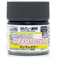 Mr Hobby Mr.Hobby Gundam Color UG-05 dažai MS Pilkas, metalinė pilka, 10 ml