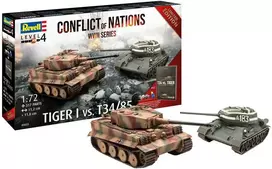 Revell Conflict of Nations dovanų komplektas 1/72, 05655 su dažais ir klijais