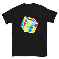 80s 90s Retro Cube Classic Graphic T-Shirt XL