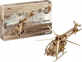 Revell medinis konstruktorius Tiny Adventures: sraigtasparnis 1:30, 152 d.