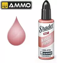 AMMO by MIG Jimenez AMMO MIG Matt Shader dažai aerografui Natūrali oda 10 ml A.MIG-0728