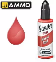 AMMO by MIG Jimenez AMMO MIG Matt Shader dažai Blood Raudona 10 ml (0725)