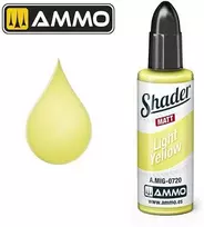 AMMO by MIG Jimenez AMMO MIG SHADERS matinis dažas Light Geltona 0720, 10 ml aerografui