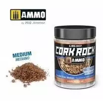 AMMO by MIG Jimenez AMMO MIG CORK ROCK trupinta plyta, vidutinė frakcija, 100 ml (8437) dioramoms