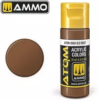 AMMO by MIG Jimenez AMMO MIG ATOM akriliniai dažai Old Rust rūdžių spalva 20 ml (20054)