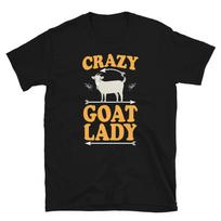 Crazy Goat Lady Funny Goat Animal T-Shirt 4XL