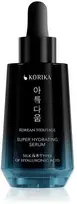 Korika Intensyviai drėkinantis serumas su 8 rūšių hialurono rūgštimi, korėjietiškas paveldas (super drėkinamasis serumas), 30 ml