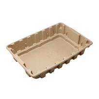 Cat Litter Box Stackable Large Capacity Degradable Cleaning Portable Pet Kittens Litter Box for Outdoor chaki