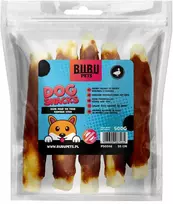 HiBrand Sp. z o.o. Bubu Pets antis mėsa ant storos žaliavinės odos lazdelės 20cm 500g