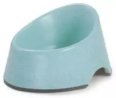 Rinaldo Franco Spa Record Bambuko šviesiai mėlynos spalvos dubuo šuniui 12,5x15x8cm
