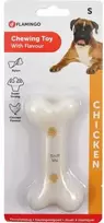 Flamingo vištienos skonio kramtomasis žaislas šunims 11cm