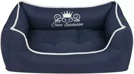 CAZO Sp. z o.o. Cazo Soft Bed Royal Line Navy lova šunims 95x75cm