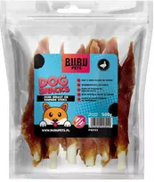 HiBrand Sp. z o.o. Bubu Pets antis ant žaliavinės odos lazdelių 500g
