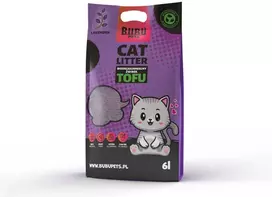 HiBrand Sp. z o.o. Bubu Pets levandų kvapo tofu kraikas katėms 2,5kg / 6L