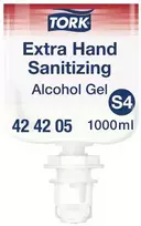 Alkoholinis gelinis rankų dezinfekantas Tork Extra (424205) S4, 1l