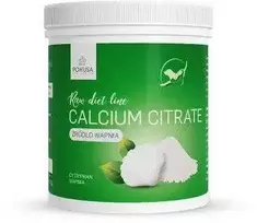 Priedas - POKUSA RawDietLine Kalcio citrato milteliai šunims ir katėms 250g