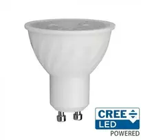 6W LED lemputė, GU10, 38°, 6500K, CREE LED chip