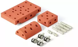 Modu Curiosity Blocks 4in1 – dideli, kūrybingi blokeliai iš EVA putų | Degintas apelsinas