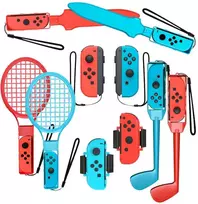 Hurtel Nintendo Switch Sports 10-in-1 Family Priedas Pack - Raudona and Mėlyna
