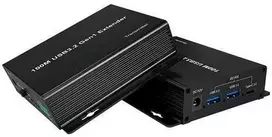 Extra Digital USB Prailginimas - USB3.2 Gen1 100m 2xUSB-A 2xUSB-C